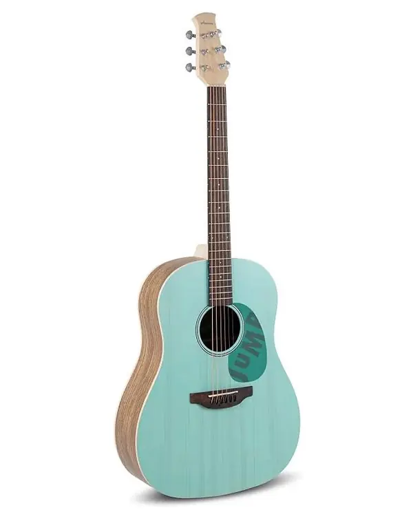 APPLAUSE AAS-69-T "JUMP" GUITARE FOLK DREADNOUGHT SLOPE SHOULDER BLUE Solde