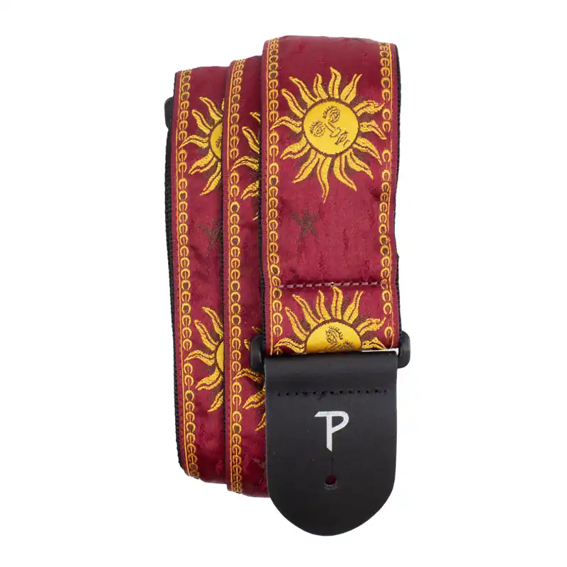 Acheter Direct Perri‘s Leathers Ltd 2.5‘‘ Jacquard Guitar Strap - Suns