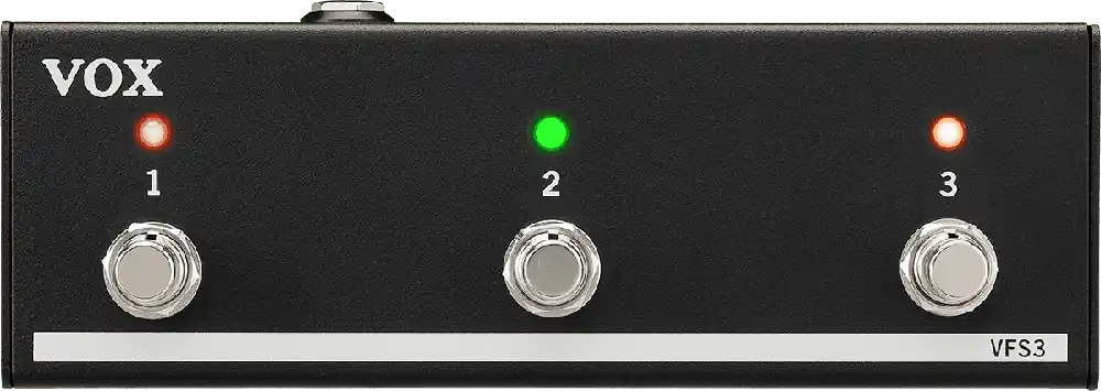 Usine Directe Vox VFS3 Footswitch pour Vox MiniGo 10 et 50