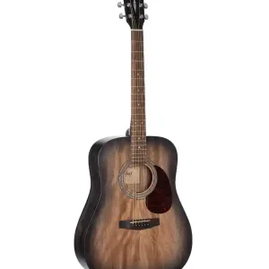 CORT E60MOPTB "EARTH" GUITARE FOLK ACOUSTIQUE DEGRADÉ NOIR Soldes