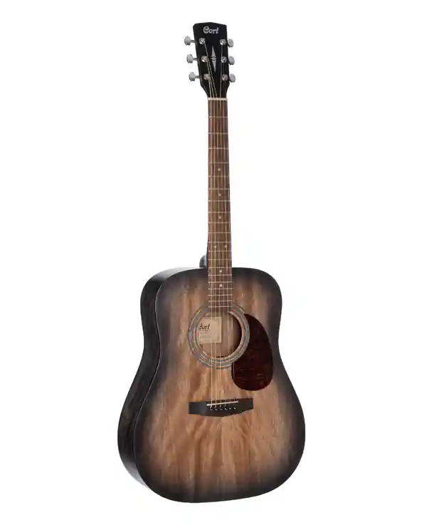 CORT E60MOPTB "EARTH" GUITARE FOLK ACOUSTIQUE DEGRADÉ NOIR Soldes