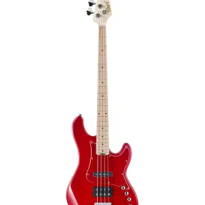 CORT GB74JHTR GUITARE BASSE ELECTRIQUE TRANS RED Meilleur Choix