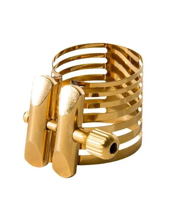 ROVNER PG-1RL "PLATINIUM GOLD" LIGATURE BEC EBONITE SAXOPHONE ALTO Offre Exclusive