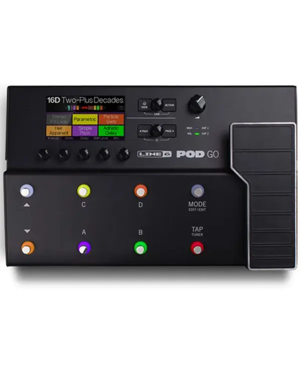 LINE 6 POD GO PEDALIER MULTI-EFFETS Remise