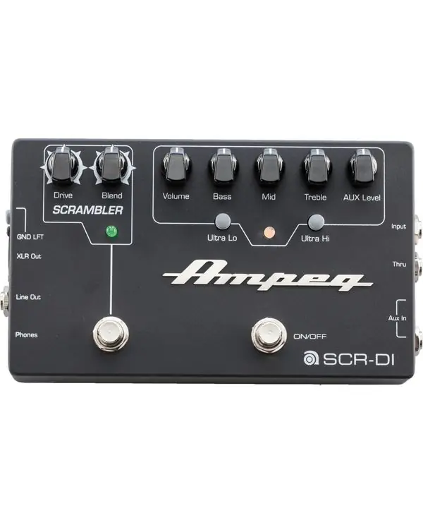AMPEG SCR-DI PEDALE D‘EFFETS POUR BASSE Marque