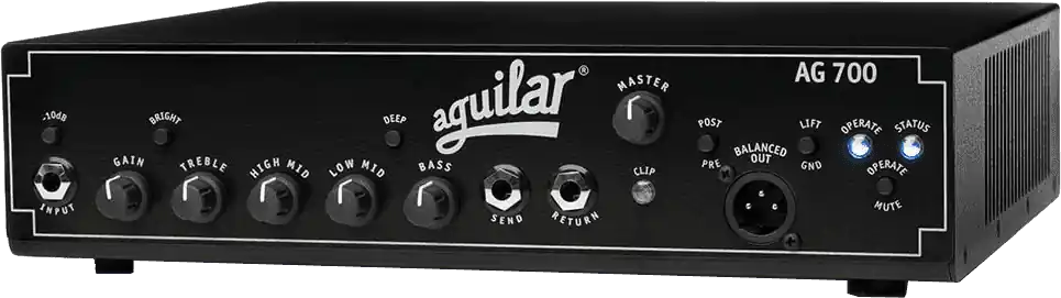 Aguilar AG700 Tête Ampli basse 700 W Nouveauté