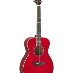Nouveauté YAMAHA FS-TA RR GUITARE FOLK TRANSACOUSTIC RUBY RED