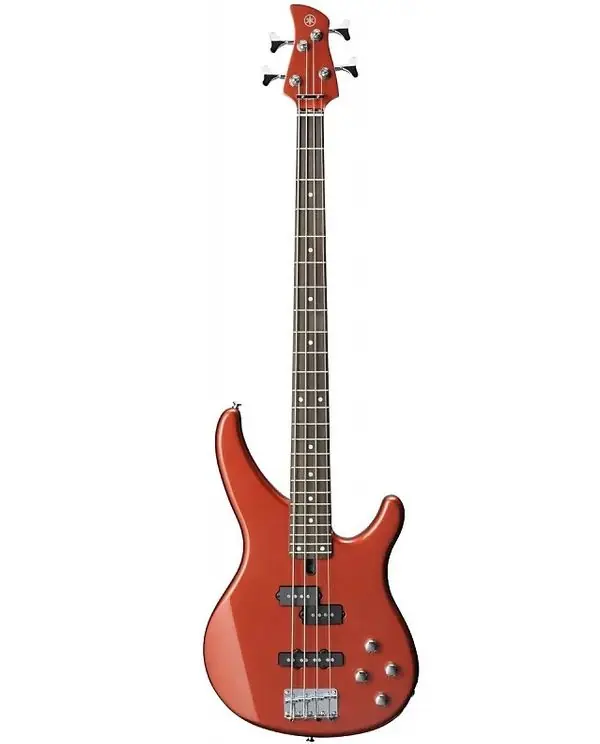 YAMAHA TRBX204IIBRM CAR BASSE ELECTRIQUE 4 CORDES BRIGHT METALLIC RED Nouvelle Collection