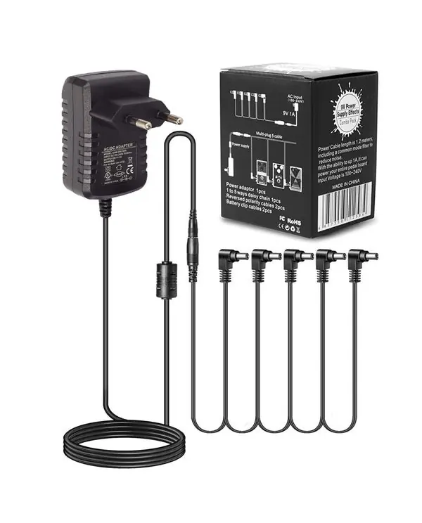 CALINE CP-07A ALIMENTATION 5 SORTIES 9V 1A Promotion