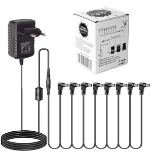 CALINE CP-07B ALIMENTATION 8 SORTIES 9V 1A Top Vente