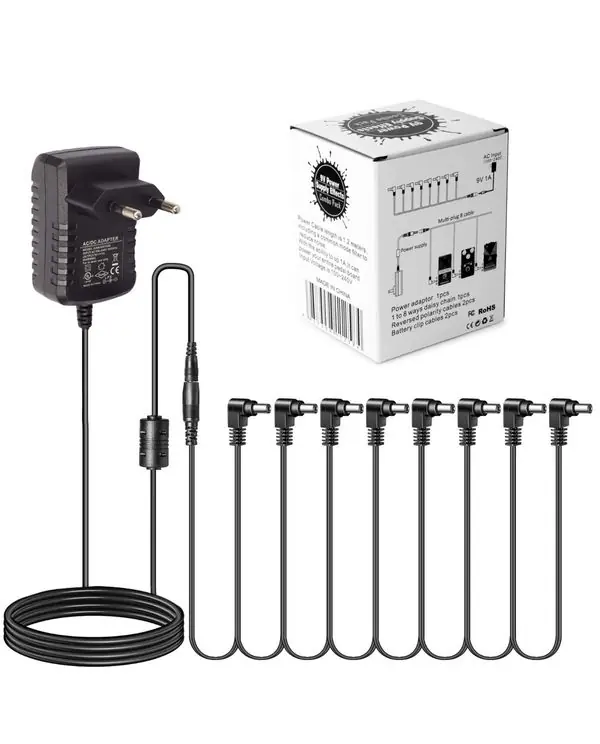 CALINE CP-07B ALIMENTATION 8 SORTIES 9V 1A Top Vente