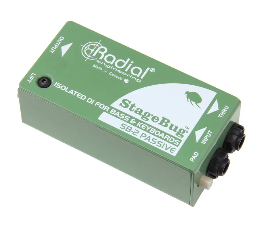 Radial SB-2 Passive - Passive DI for Bass/Keyboard Prix Réduit