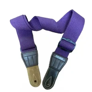 SOLDIER 131402 COURROIE GUITARE COTON TISSÉ MAUVE Commande En Gros