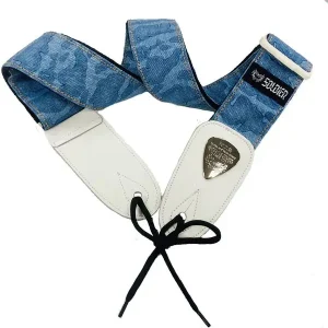 SOLDIER 1306C03 COURROIE GUITARE TOILE CAMOUFLAGE BLEU Certifié