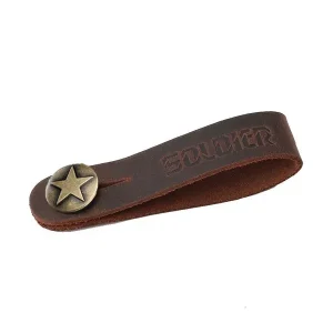 SOLDIER BS-01 RETROBRW ATTACHE COURROIE GUITARE CUIR MARRON RETRO Bon Plan