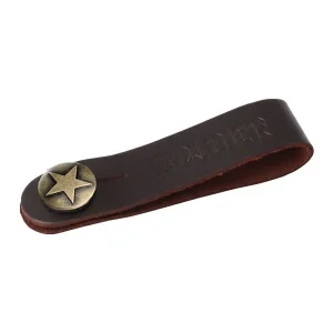 Certifié SOLDIER BS-01 SHBRW ATTACHE COURROIE GUITARE CUIR MARRON FONCÉ