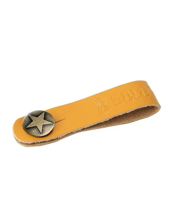 Usine Directe SOLDIER BS-01 TAN ATTACHE COURROIE GUITARE CUIR SABLE