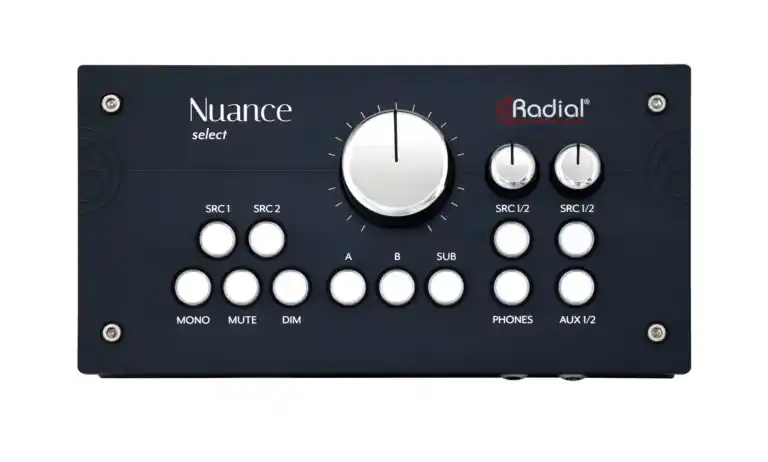 Radial Nuance Select Studio Monitor Controller Top Vente