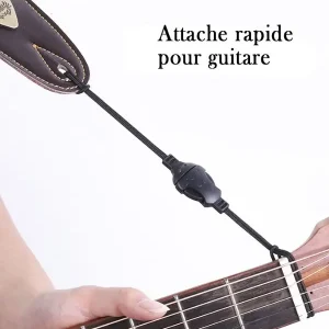 Prix Réduit SOLDIER BS-02 ATTACHE RAPIDE POUR COURROIE GUITARE ACOUSTIQUE