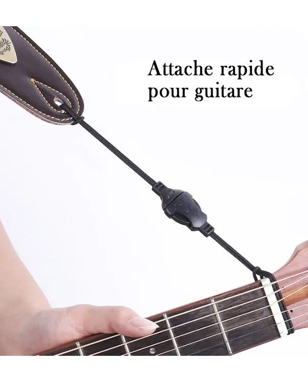 Prix Réduit SOLDIER BS-02 ATTACHE RAPIDE POUR COURROIE GUITARE ACOUSTIQUE