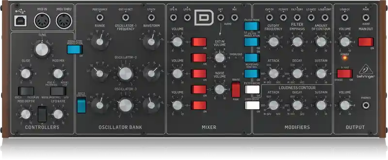 Super Prix Behringer Model D Eurorack Analog Synthesizer