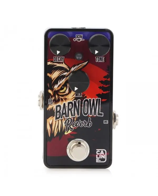 CALINE G-008 PÉDALE BARN OWL REVERB Usine Directe