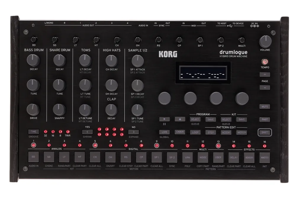 Must-Have Korg Drumlogue Hybrid Drum Machine