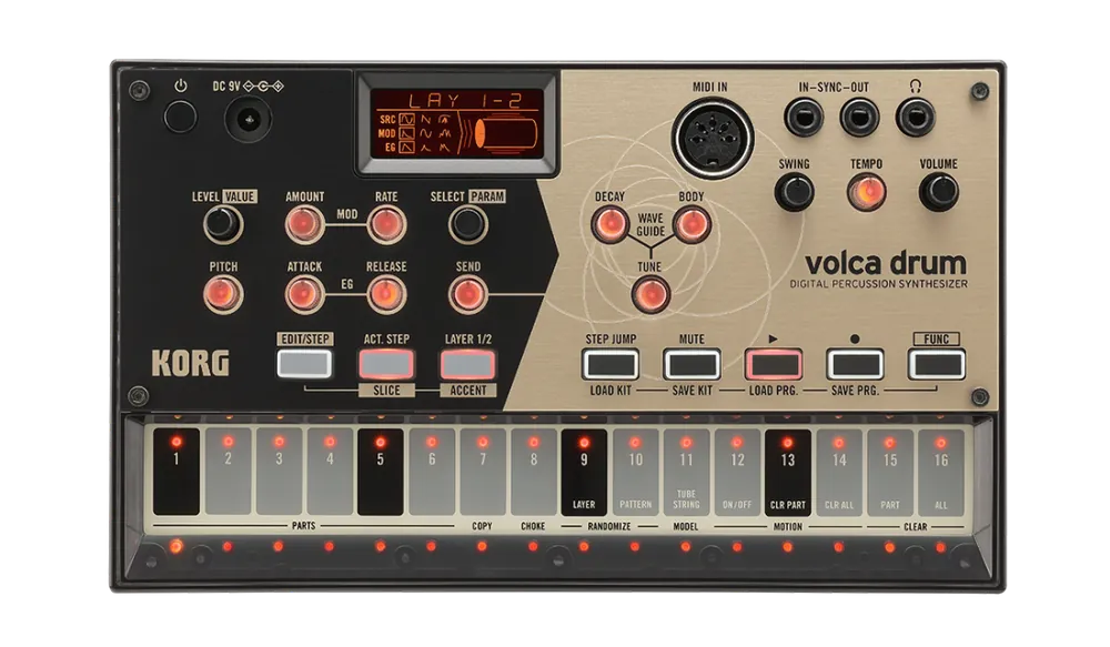 Offre Limitée Korg Volca Drum - Digital Percussion Synthesizer