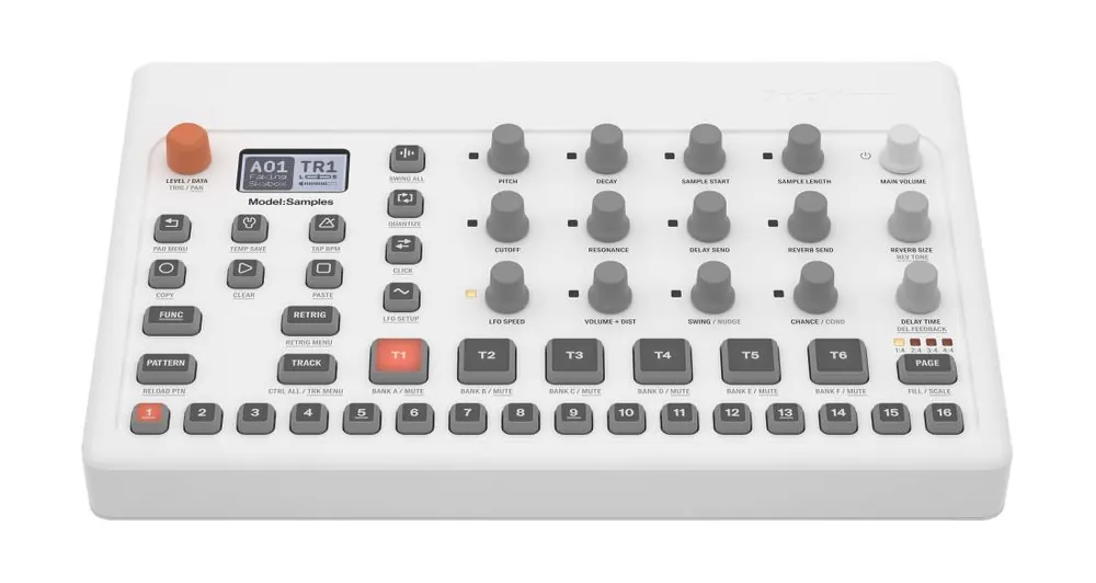 Top Vente Elektron Model Samples 6-Track Sample Based Groovebox