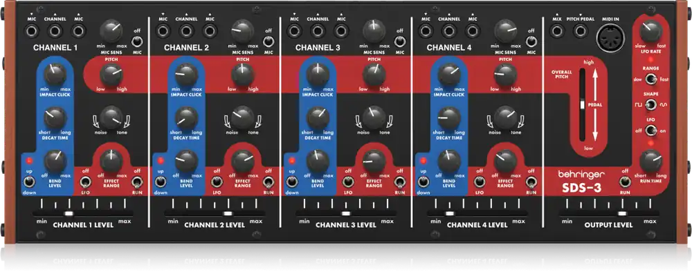Paiement Sécurisé Behringer Classic 4-Channel Analog Drum Synthesizer