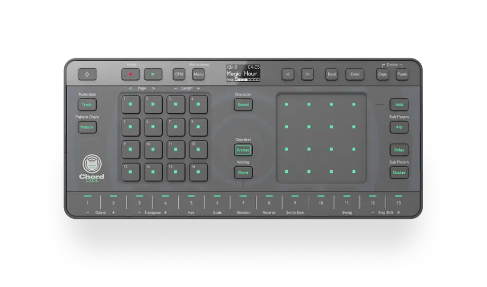 Commander Maintenant Pioneer DJ Chordcat 8 Track Groovebox,