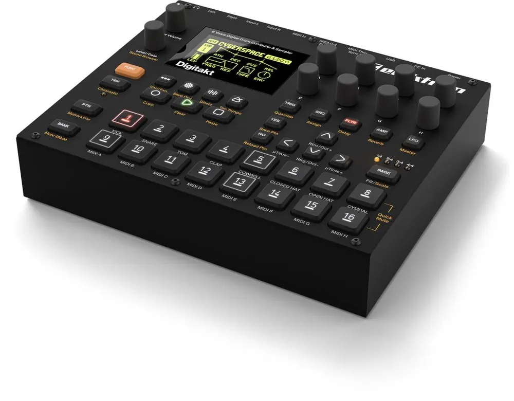 Elektron Digitakt 8-Voice Digital Drum Computer and Sampler Prix Promo