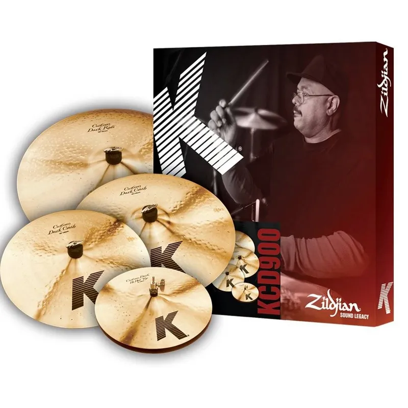 Zildjian K Custom Dark Cymbal Box Set Soldes