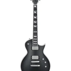 ESP 2EIIB-BLKS "ECLIPSE EC-II" GUITARE ELECTRIQUE NOIRE SATINÉE Dernier Modèle