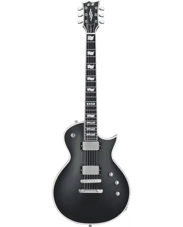 ESP 2EIIB-BLKS "ECLIPSE EC-II" GUITARE ELECTRIQUE NOIRE SATINÉE Dernier Modèle