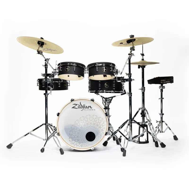 Offre Exclusive Zildjian ALCHEM-E Bronze EX 5-Piece Electronic Drum Kit