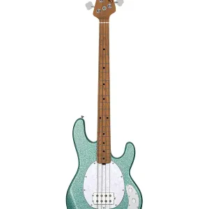 Quantité Limitée STERLING RAY34-SSK-M2 "STINGRAY" BASSE ELECTRIQUE SEAFOAM SPARKLE