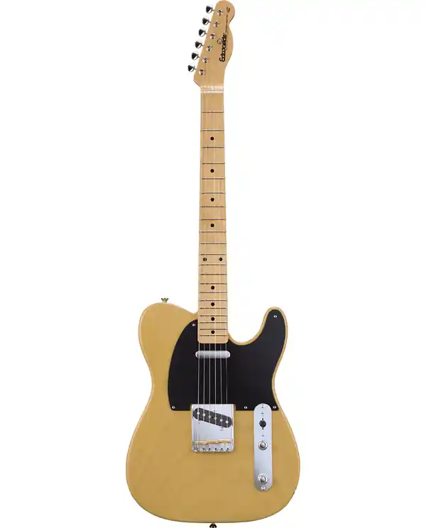 Haute Qualité EDWARDS E-TE98ASM-BSC GUITARE ELECTRIQUE BUTTER SCOTCH avec housse