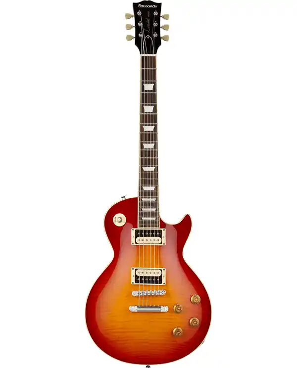 Nouvel Arrivage EDWARDS E-LPS-CHS GUITARE ELECTRIQUE CHERRY SUNBURST avec housse