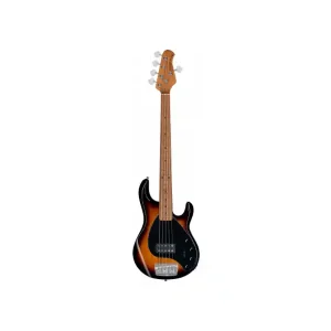 Haute Qualité STERLING RAY35-VSB-M2 "STINGRAY" BASSE ELECTRIQUE 5 CORDES SUNBURST