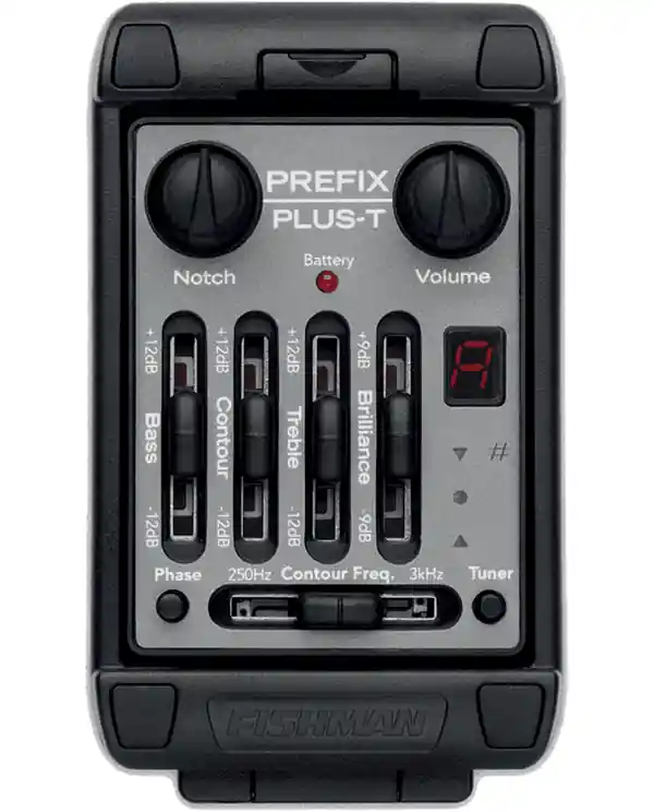 Haute Qualité FISHMAN PRO-MAN-PT4 "PREFIX PLUS-T" PREAMPLI GUITARE ACOUSTIQUE