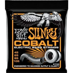 Acheter En Ligne ERNIE BALL 2733 SLINKY COBALT JEU BASSE ELECTRIQUE 45-105