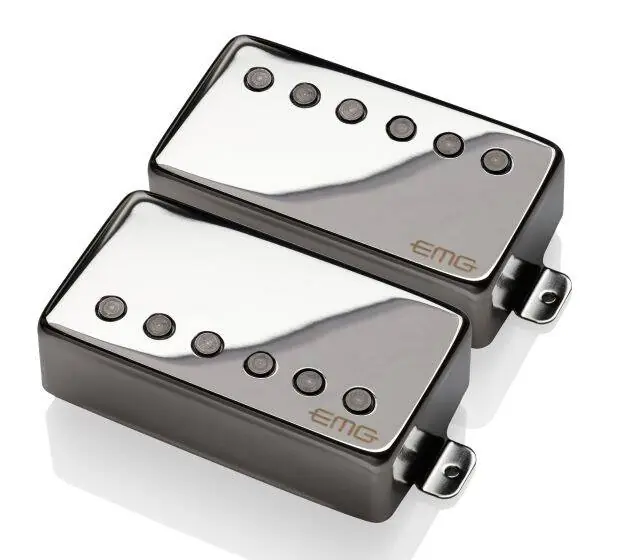 Bon Plan EMG Richie Faulkner ‘‘Falcons‘‘ RF Pickup Set, Long Shaft - Chrome