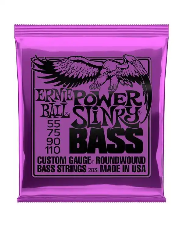 Commander Maintenant ERNIE BALL 2831 POWER SLINKY JEU BASSE ELECTRIQUE 55-110