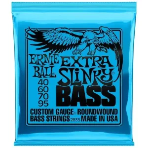 Livraison Express ERNIE BALL 2835 EXTRA SLINKY JEU BASSE ELECTRIQUE 40-95
