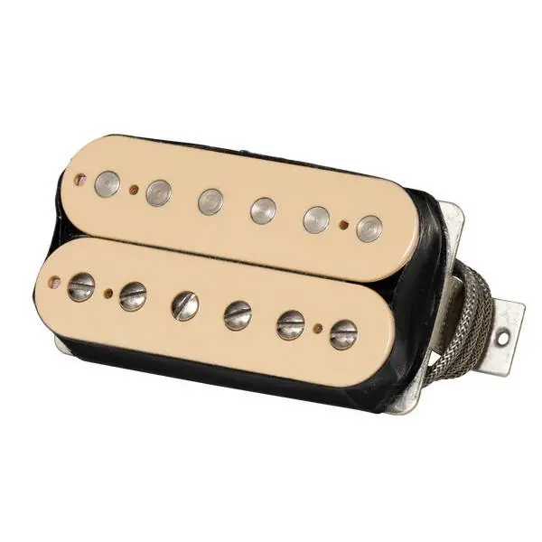 Top Vente Gibson Pickup Shop Custombucker Underwound Pickup - Double Classic White
