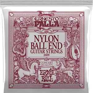 ERNIE BALL 2409 ERNESTO PALLA JEU GUITARE CLASSIQUE BOULE CLAIR/DORï¿ Promotion Saisonnière