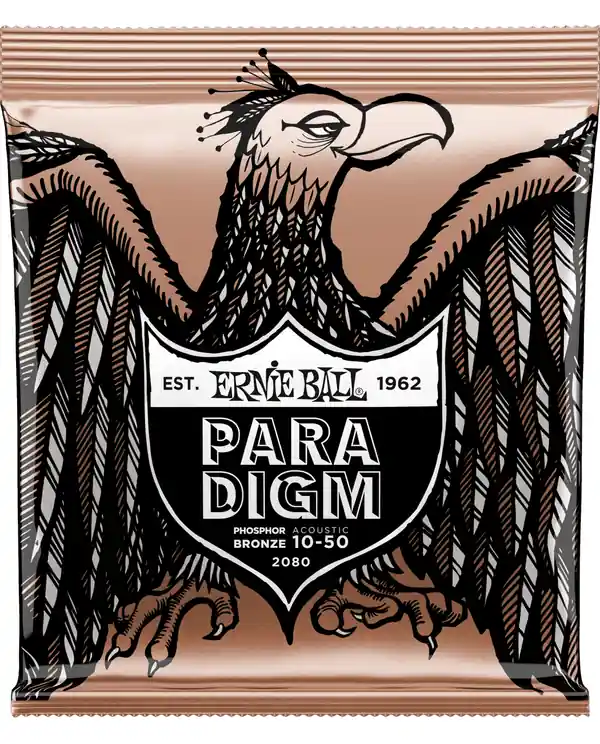 ERNIE BALL 2080 PARADIGM PHOSPHORE BRONZE EXTRA LIGHT JEU FOLK 10-50 Offre Limitée