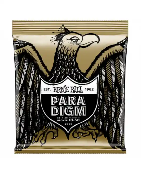 ERNIE BALL 2090 PARADIGM 80/20 BRONZE EXTRA LIGHT JEU FOLK 10-50 Offre Limitée