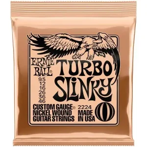 ERNIE BALL 2224 TURBO SLINKY JEU GUITARE ELECTRIQUE 9,5-46 Commander Vite
